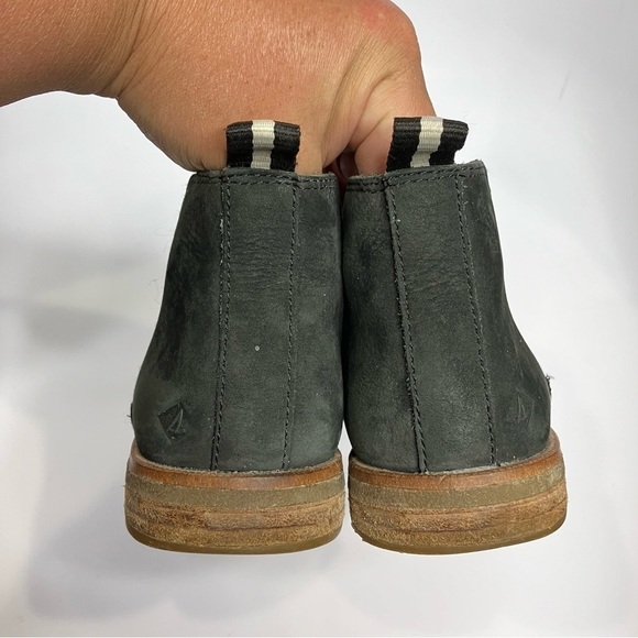 Sperry Seaport Daley pull on ankle boots black size 6 - Picture 6 of 9